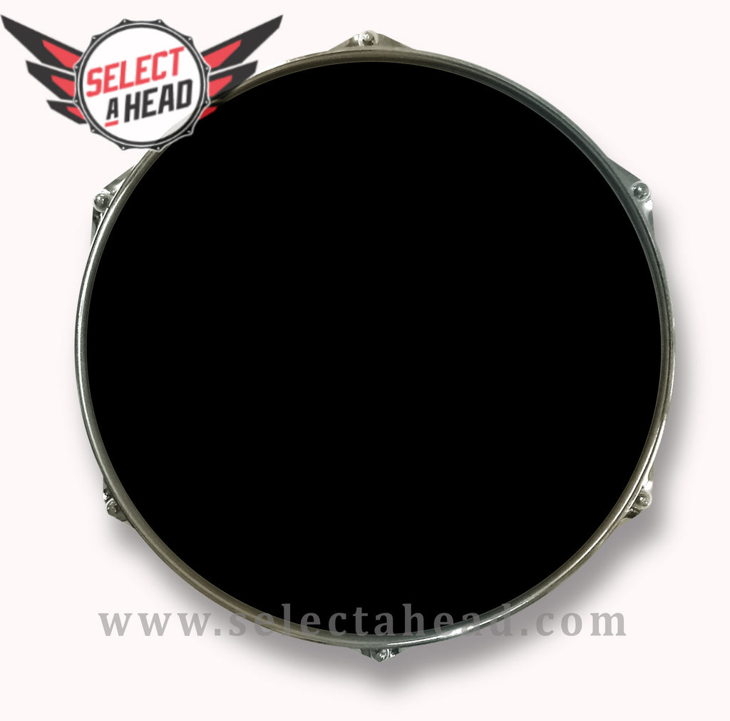 16 Inch Blank Drum Display with Chrome Hoop