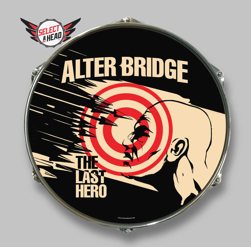 Alter Bridge The Last Hero - Select a Head Drum Display