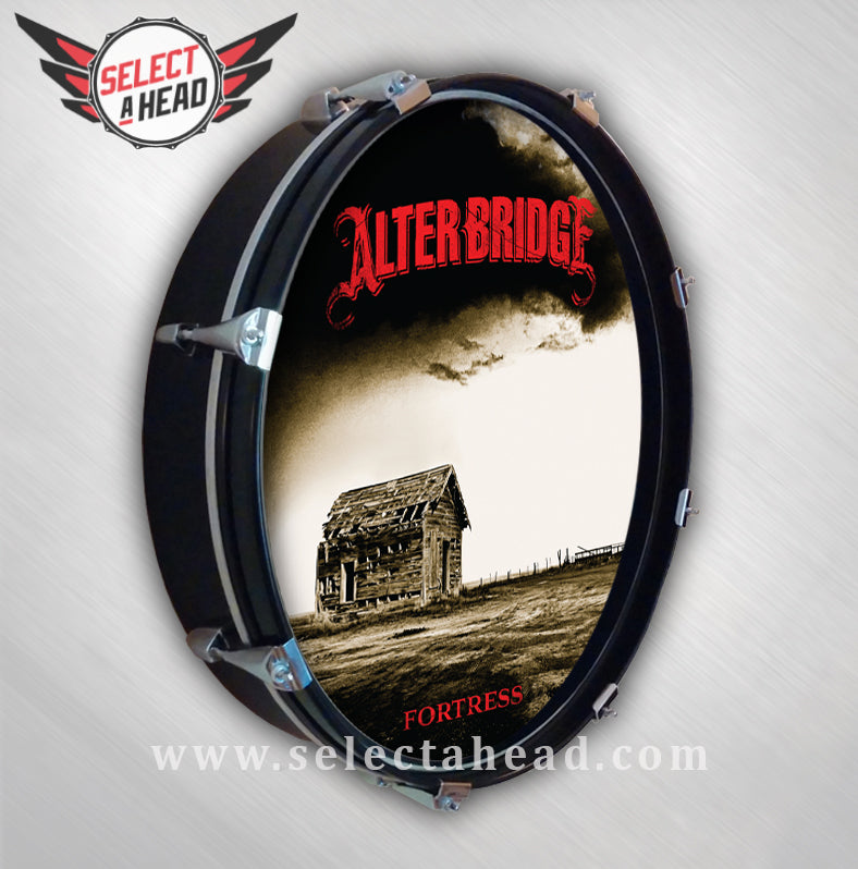 Alter Bridge Fortress - Select a Head Drum Display
