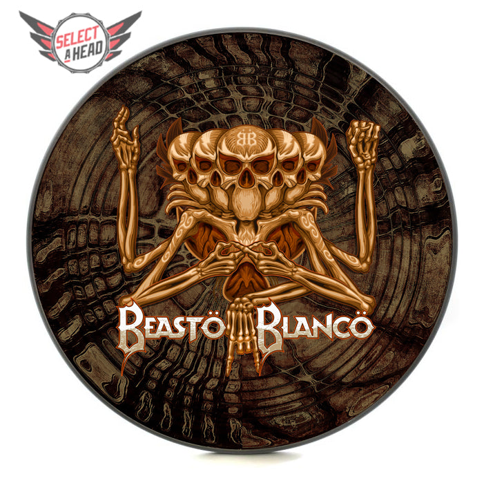 Beasto Blanco - Select a Head Drum Display