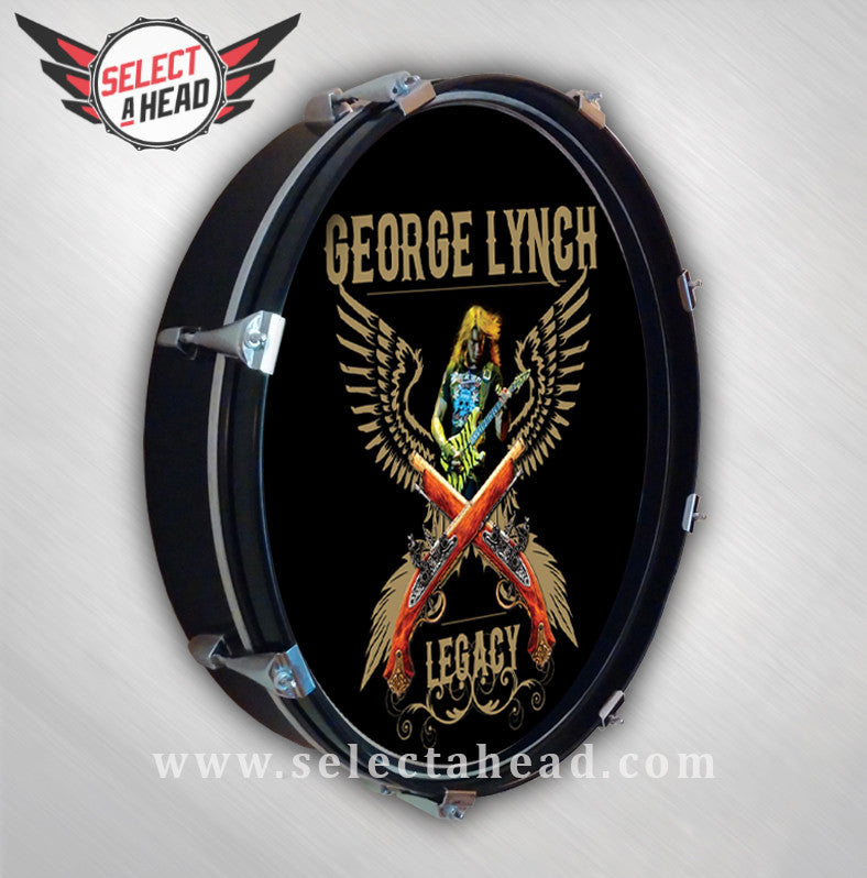 George Lynch Legacy - Select a Head Drum Display