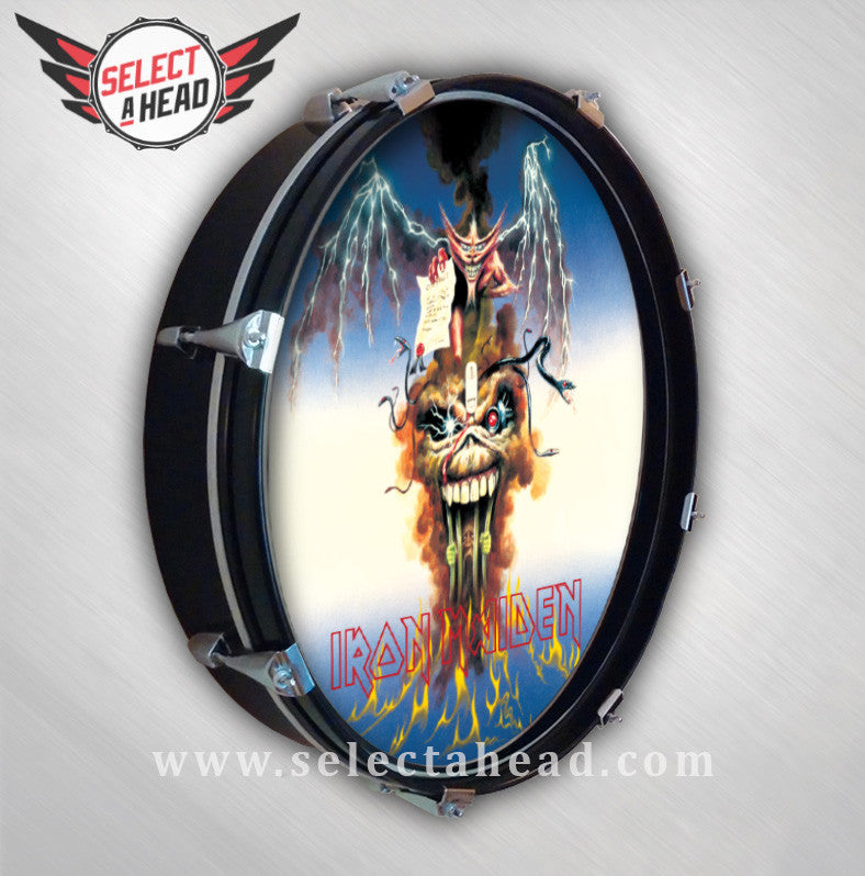 Iron Maiden - The Evil That Men Do - Select a Head Drum Display