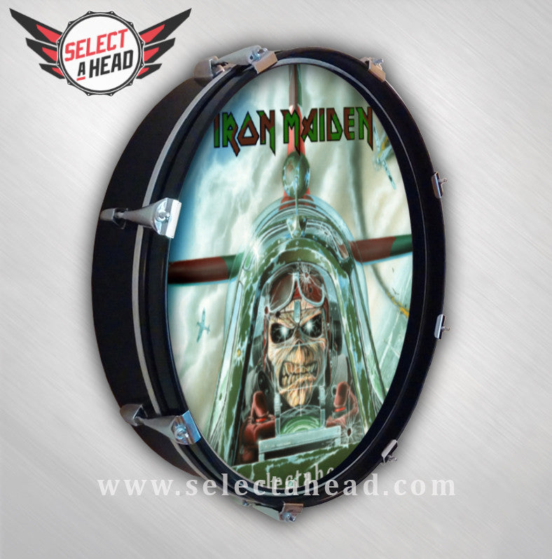 Iron Maiden Aces High - Select a Head Drum Display
