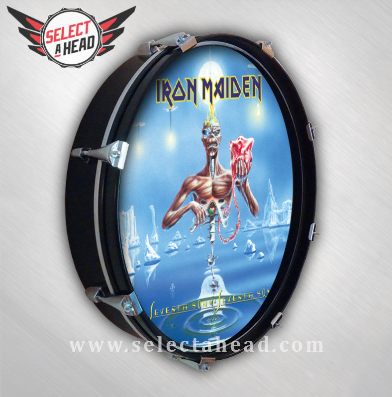Iron Maiden Seventh Son of a Seventh Son - Select a Head Drum Display