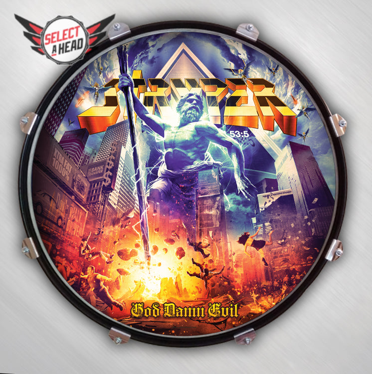 Stryper God Damn Evil - SIGNED