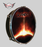 Sevendust Black Out The Sun - Select a Head Drum Display