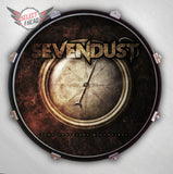 Sevendust Time Travelers and Bonfires - Select a Head Drum Display