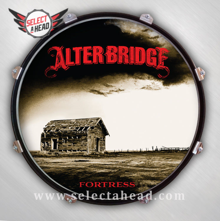 Alter Bridge Fortress - Select a Head Drum Display