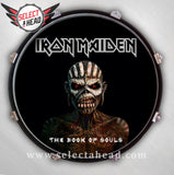 Iron Maiden Book of Souls - Select a Head Drum Display