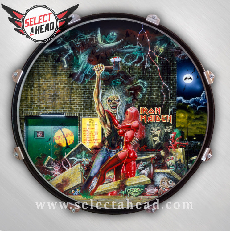 Iron Maiden Daughter to the Slaughter - Select a Head Drum Display