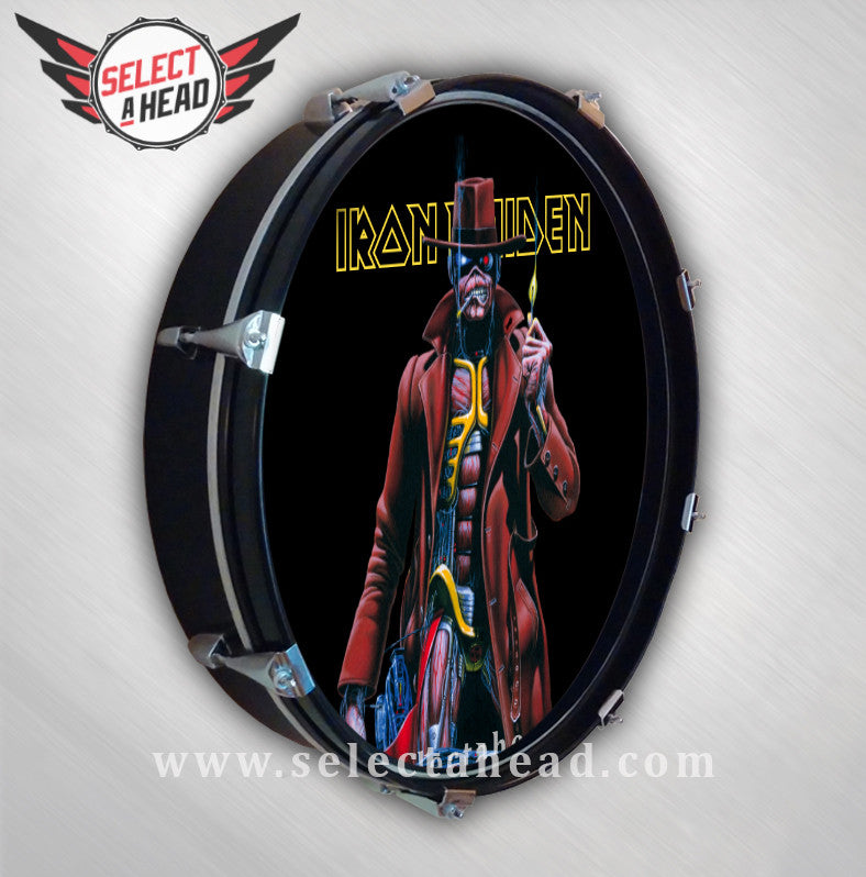 Iron Maiden Stranger In A Strange Land - Select a Head Drum Display