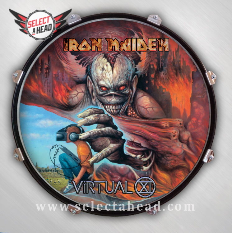 Iron Maiden Virtual - Select a Head Drum Display