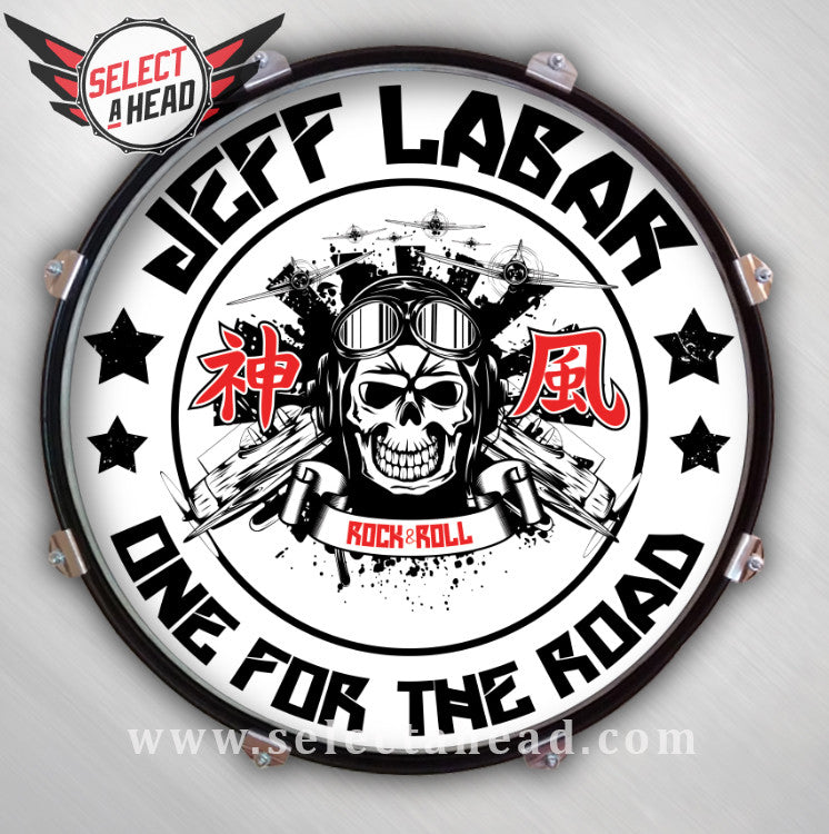 Jeff Labar One for the Road - Select a Head Drum Display