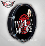 Pamela Moore - Select a Head Drum Display