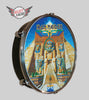 Iron Maiden Powerslave - Select a Head Drum Display