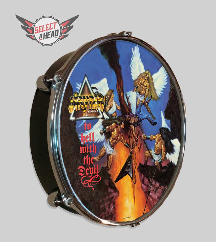 Stryper To Hell With The Devil - Select a Head Drum Display