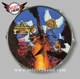 SIGNED - Stryper To Hell With The Devil - Select a Head Drum Display