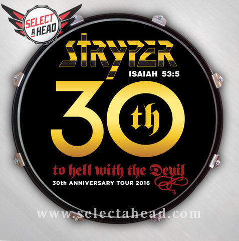 SIGNED - Stryper To Hell With The Devil 30th Anniversary