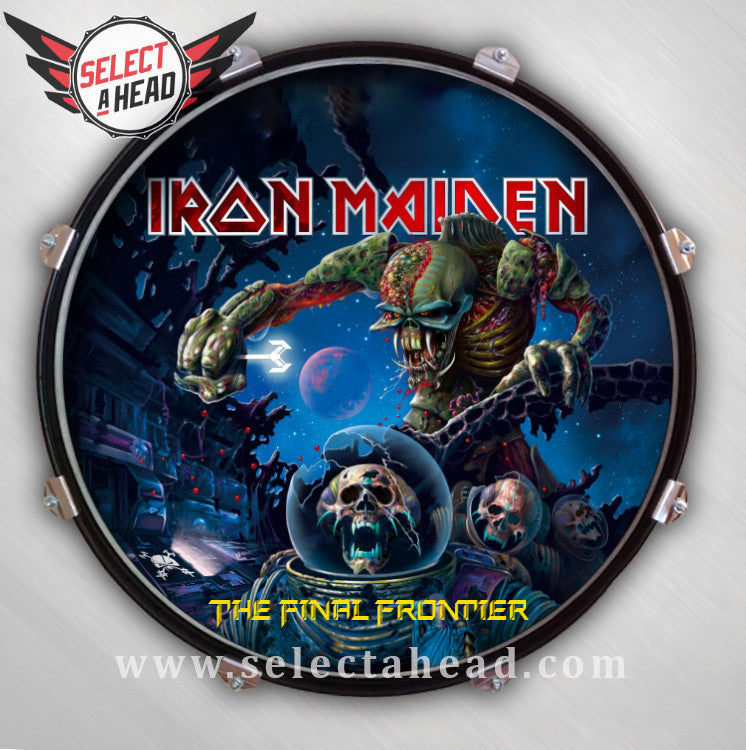 Iron Maiden The Final Frontier - Select a Head Drum Display